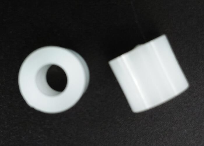 Semi Transparent Round Nylon Spacer Bushings Insulated For Wire Assembly
