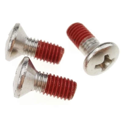 Locking Patch Stainless Steel Nylock Screws Oval Head for PH2 Machine