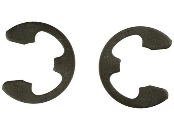 DIN 6799 Metal Stamping Parts , Steel Retaining Washer For Shaft Zinc Finish