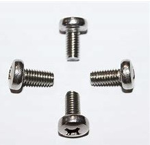 A2 Stainless Steel License Plate Screw Torx Flat Head Security Fastener