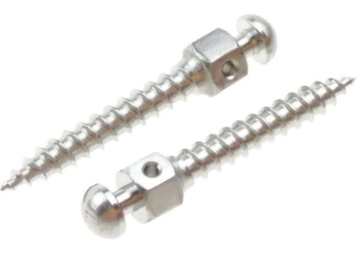 Custom 316 Stainless Steel Dental Implant Screw M0.8 Jaw Bone Fastener