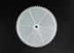 Medical Device High Precision Gears , 78 Teeth 40mm White Plastic Spur Gears