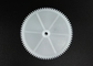 Medical Device High Precision Gears , 78 Teeth 40mm White Plastic Spur Gears