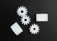 Plastic High Precision Gears 10mm Printer White Small Spur Gears Straight Teeth