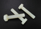 M5 Hex Head Plastic Screws Bolt PA 66 Grade White Nylon Fastener