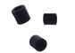 Black Plastic Spacer Washers , Durable Insulated Round Spacer Bushings