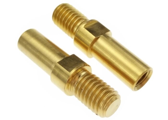 12 mm Titanium Shaft Pin Fastener Thread M6 for Auto Spare Parts Golden Oxide Finish