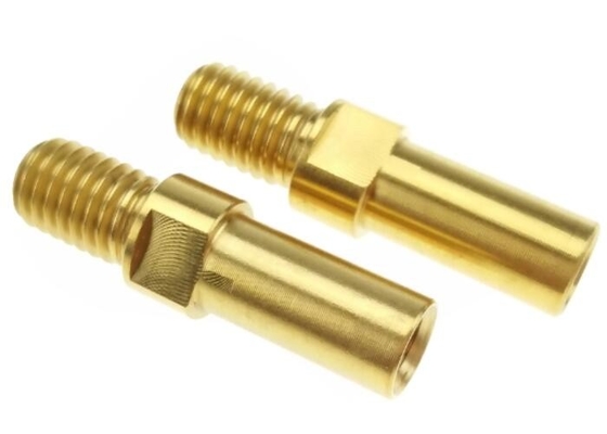 12 mm Titanium Shaft Pin Fastener Thread M6 for Auto Spare Parts Golden Oxide Finish