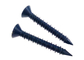 Flat Head Hi-low Thread Screws Blue Dacromet for Masonry 7.5 mm Square Cone Point