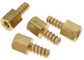 Natural Finish M3 Male Female Hex Spacers For PCB Self Tapping Threads