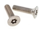 A2-70 Torx Pin Flat Head Stainless Steel Security Screws T20 Metal Fastener
