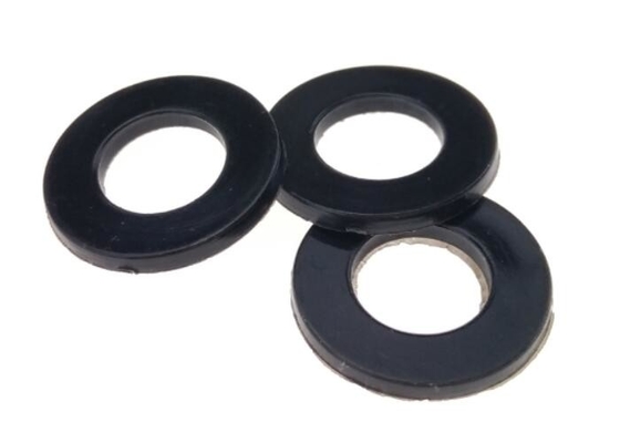 Black PMMA Plain Plastic Flat Washers DIN 125 Standard HB15 Hardness